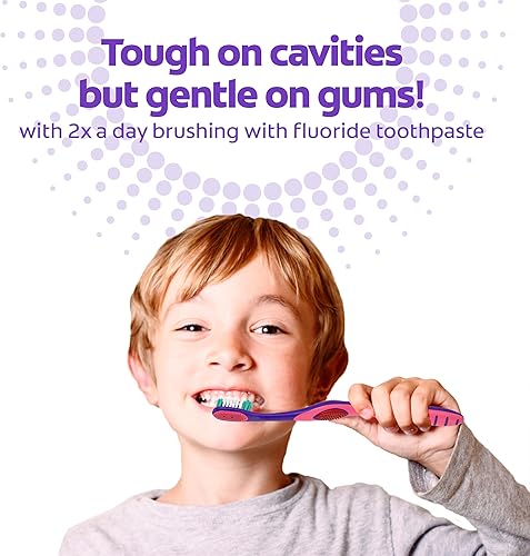 Miniatura 13 de Colgate Kit de pasta de dientes y cepillo de dientes para bebé, sabor a fruta suave, para edades de 3 a 24 meses