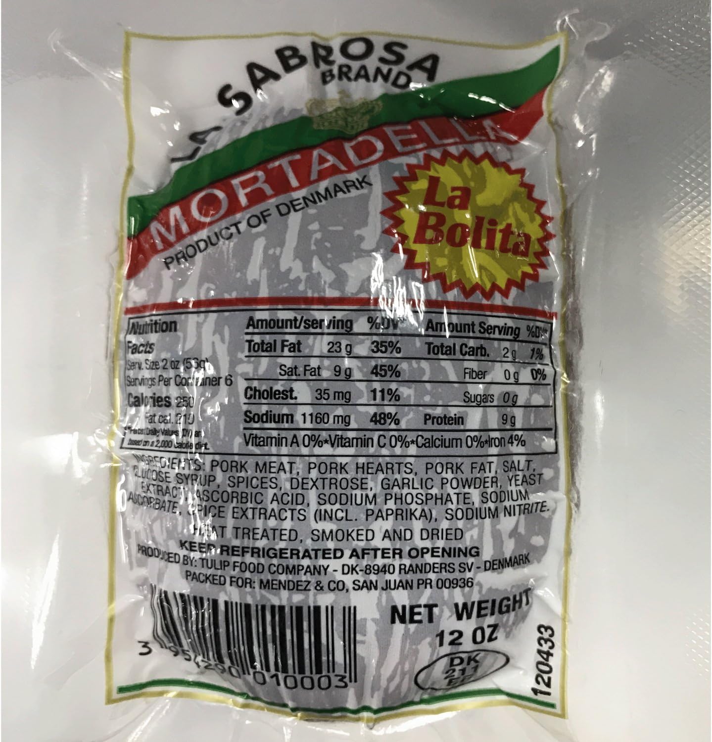 Mortadella La Bolita