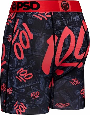 PSD Underwear Mens Red Boxers