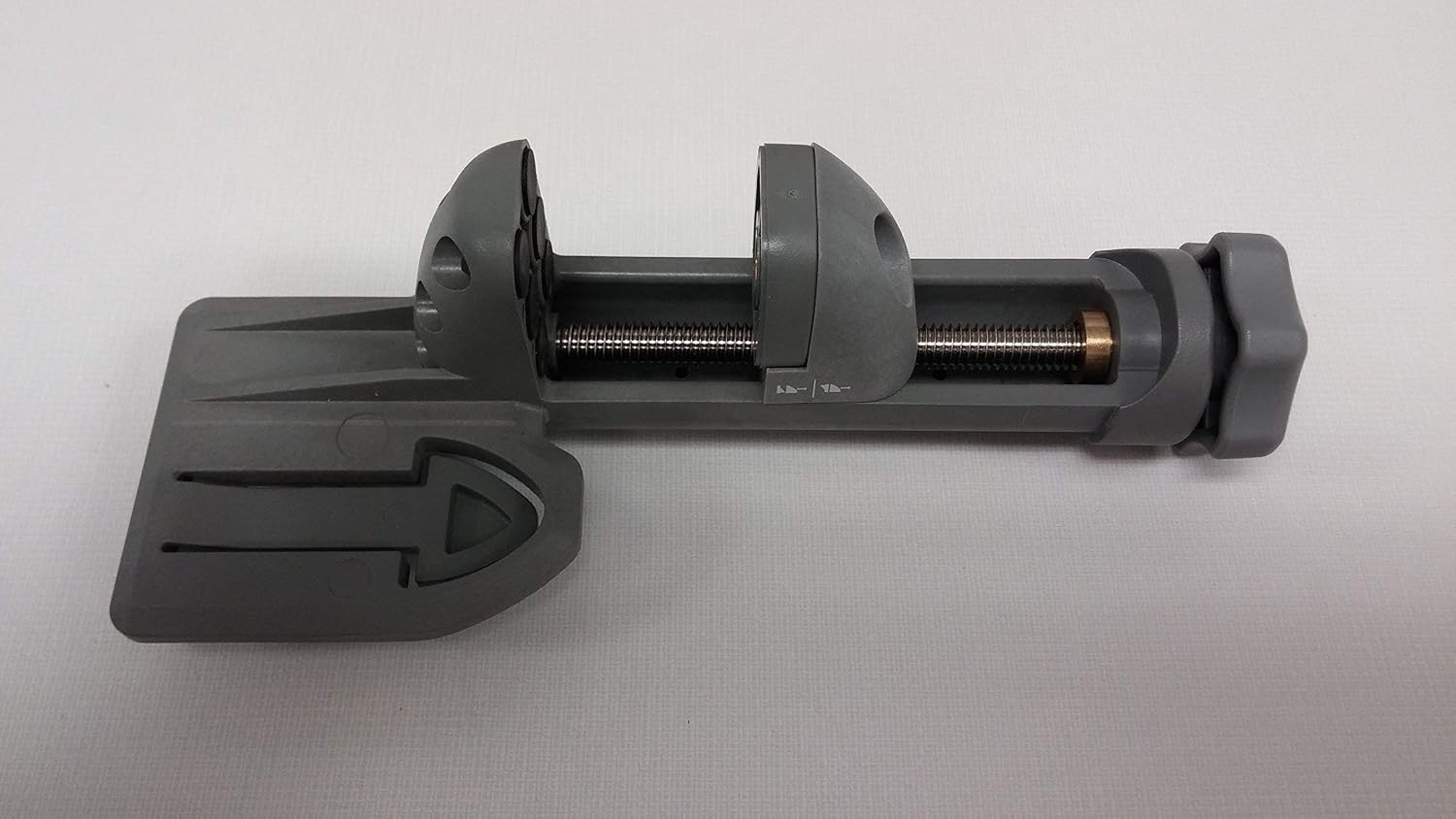 Spectra Precision C59 Mounting Bracket, top view showing clamp screw