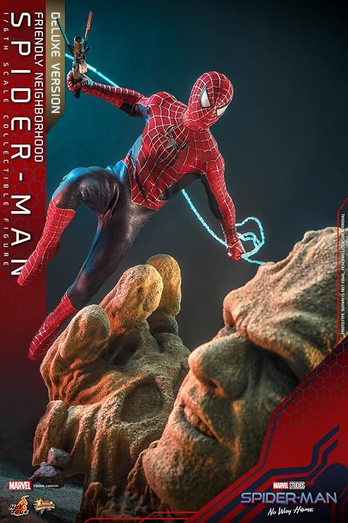Movie Masterpiece Spider-Man: No Way Home Friendly Neighborhood Spider-Man Deluxe Edition 1/6 Scale Figure