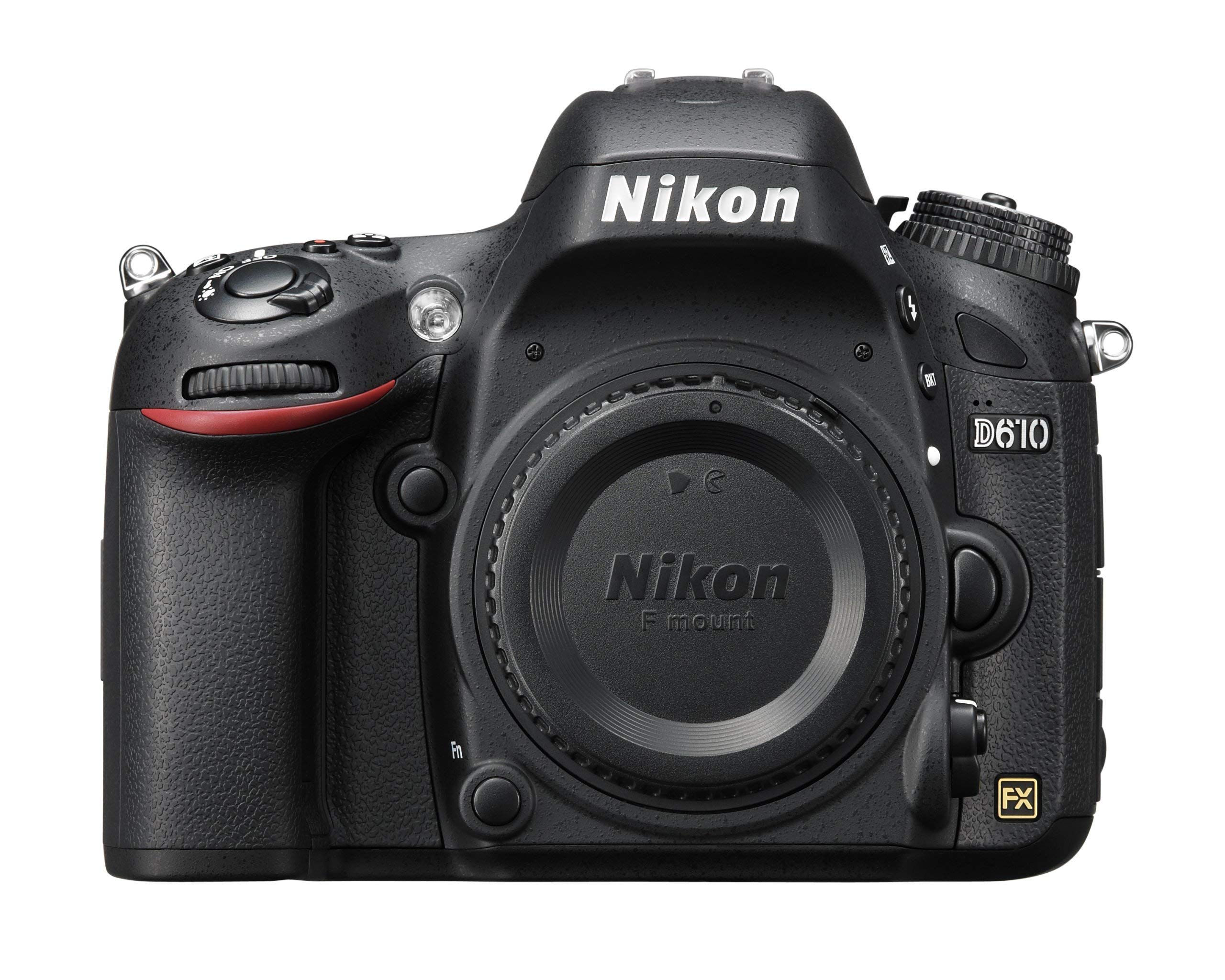 Nikon D610 SLR-Digitalkamera (24,3 Megapixel, 8,1 cm (3,2 Zoll) Display, Full HD, Superempfindliches AF-System) nur Gehäuse schwarz (Generalüberholt)
