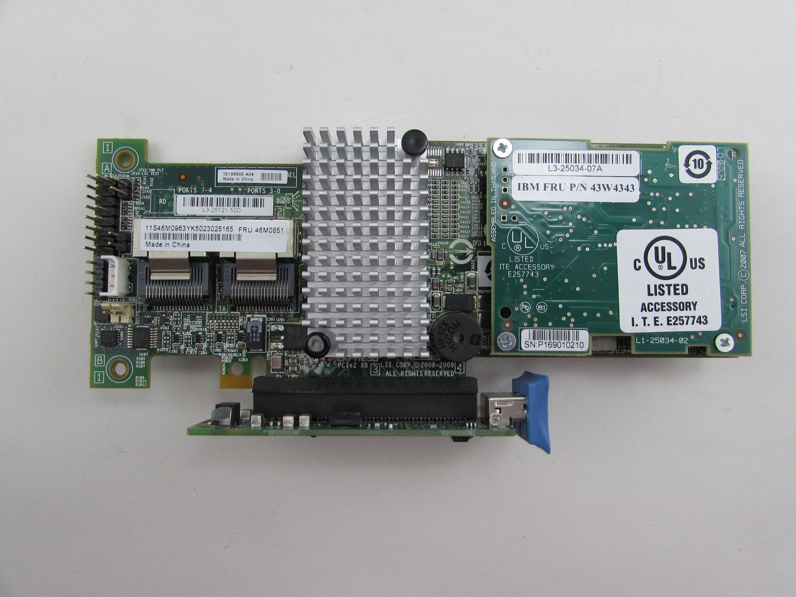 Amazon.com: IBM 46M0851 ServeRAID M5015 SAS/SATA Controller Card +