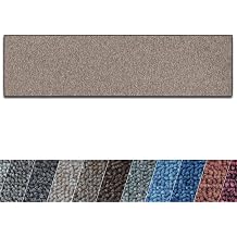 casa pura Carpet Runner for Hallway - Non-Slip Kitchen Runners Made to Measure | Action-Backed Runner Rugs | Matching Stair Treads | Light Brown - 66 x 450 cm