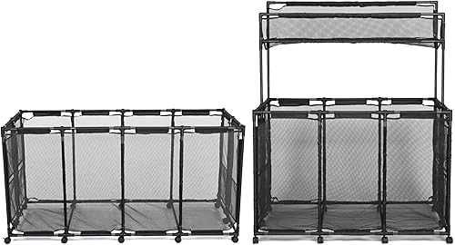 Vista 45 de Yescom Canasta de almacenamiento de flotador de piscina de 280 galones para fideos de balsa de juguete, al aire libre, 65 x 30 x 33 pulgadas, marco