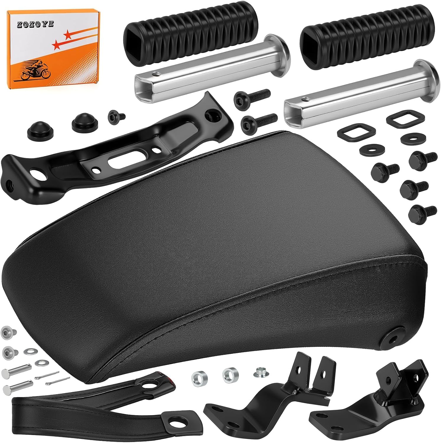 Rear Passenger Seat Assembly For Honda Fury 1300 VT1300CX VT1300CXA 2010-2024 77300-MFR-670 08R73-MFR-H80