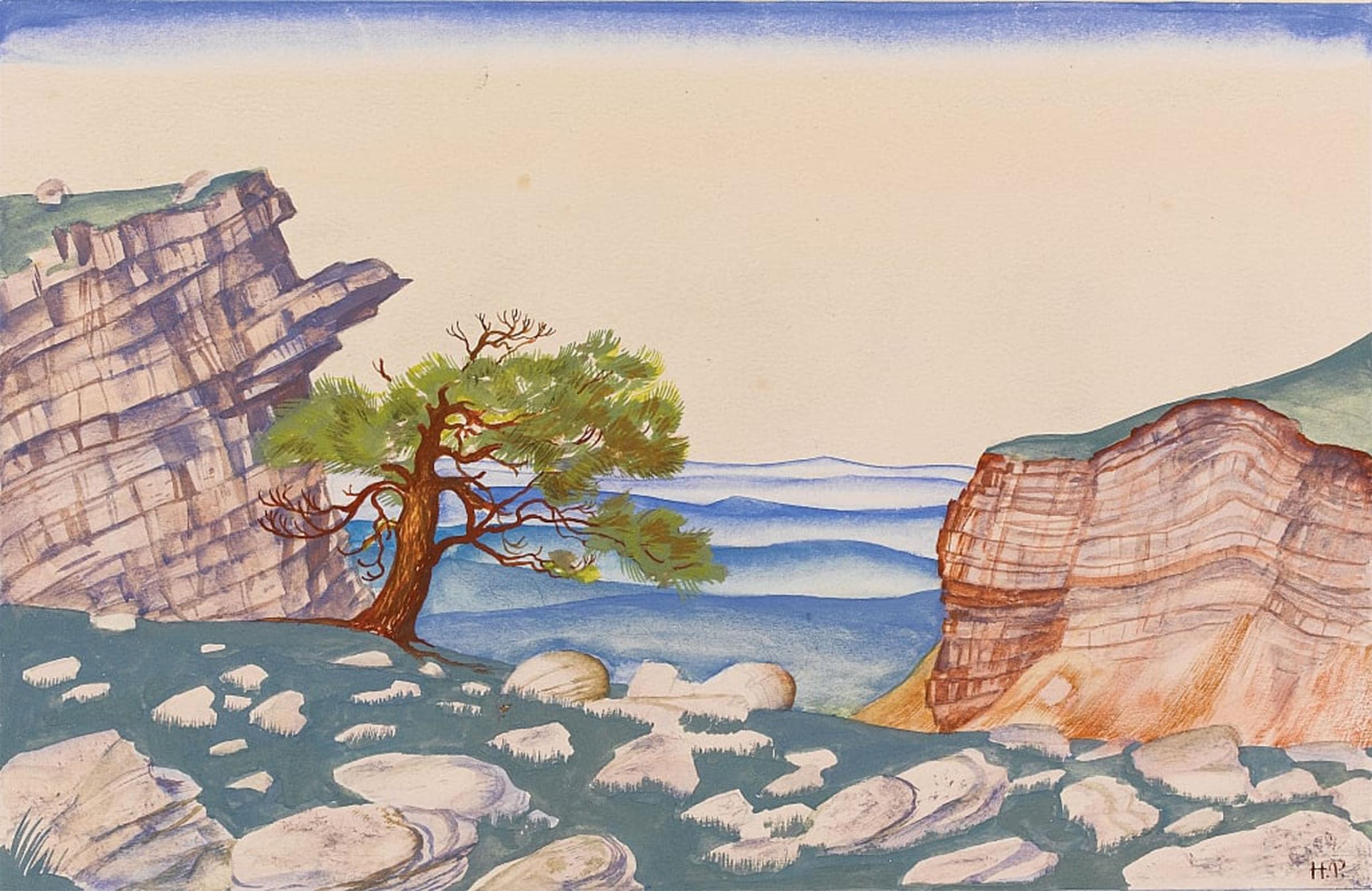 Mural de ballet de Roerich SERENDIPITP: elegancia de 60x90cm 5