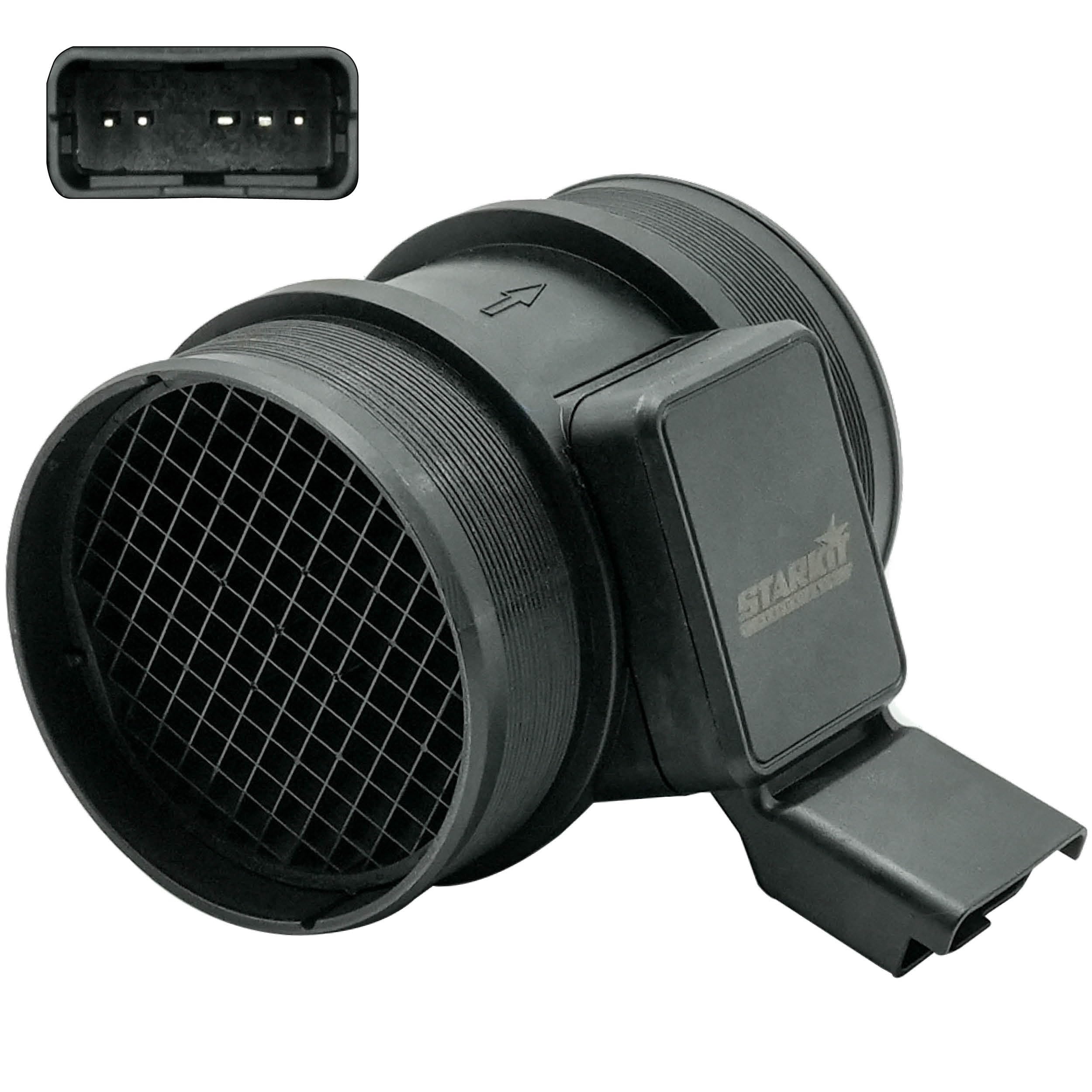 Débitmètre compatible pour Boxer, Jumper, Ducato (230, 244), Berlingo, Partner, 206, 306, 307, Xsara, C15 | 1.9D (DW8B), 2.0 HDi | 19208Q