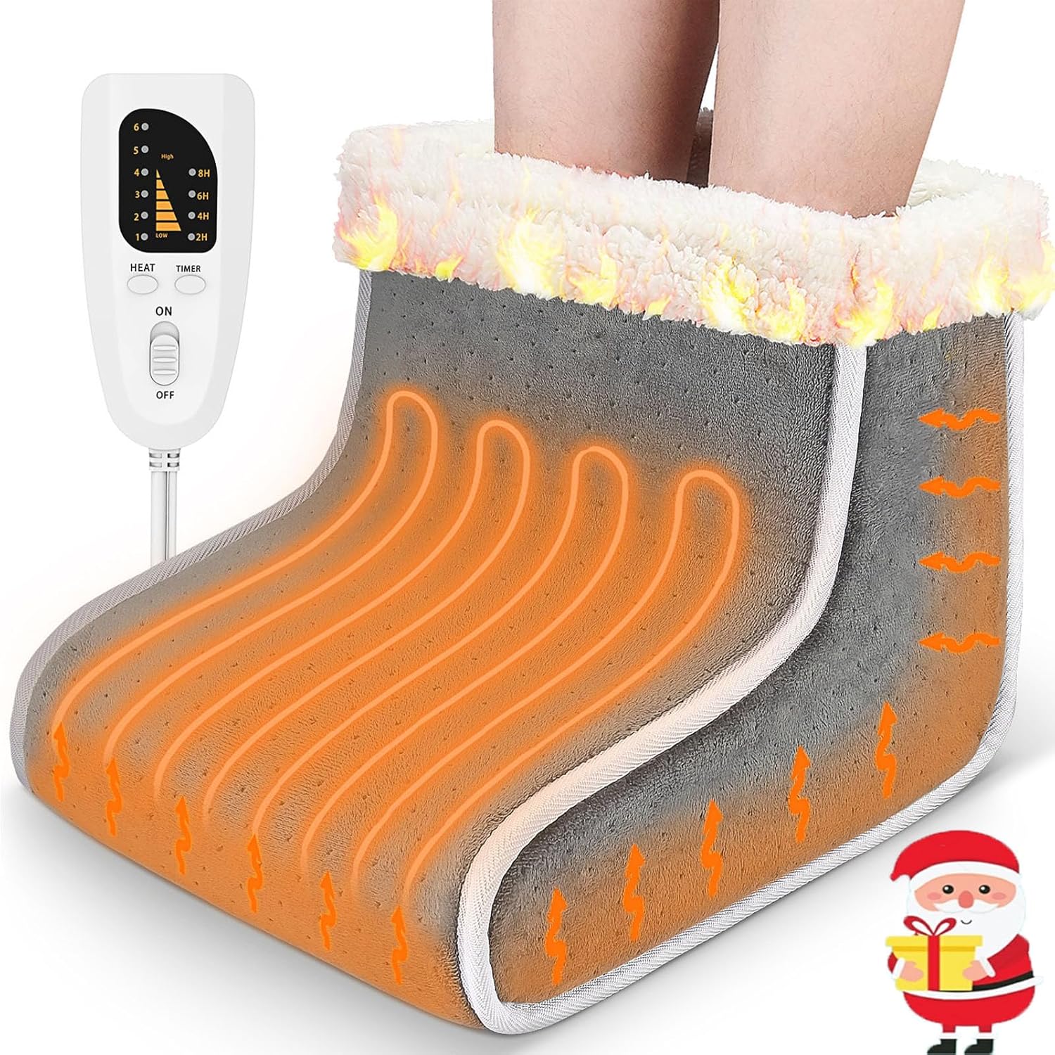 Electric Foot Warmer, Rapid Heating Pad for Feet, Liberia Ubuy