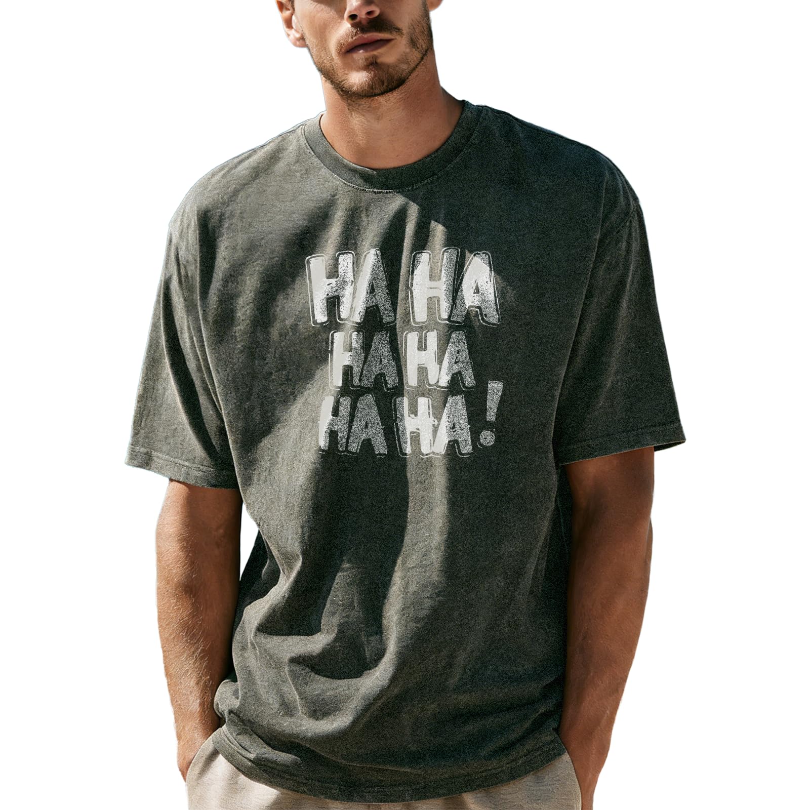 Mens Graphic T-Shirts Solid 100 Cotton Acid Washed Big and Tall Y2K 2026 Summer Breathable Quick Dry Streetwear