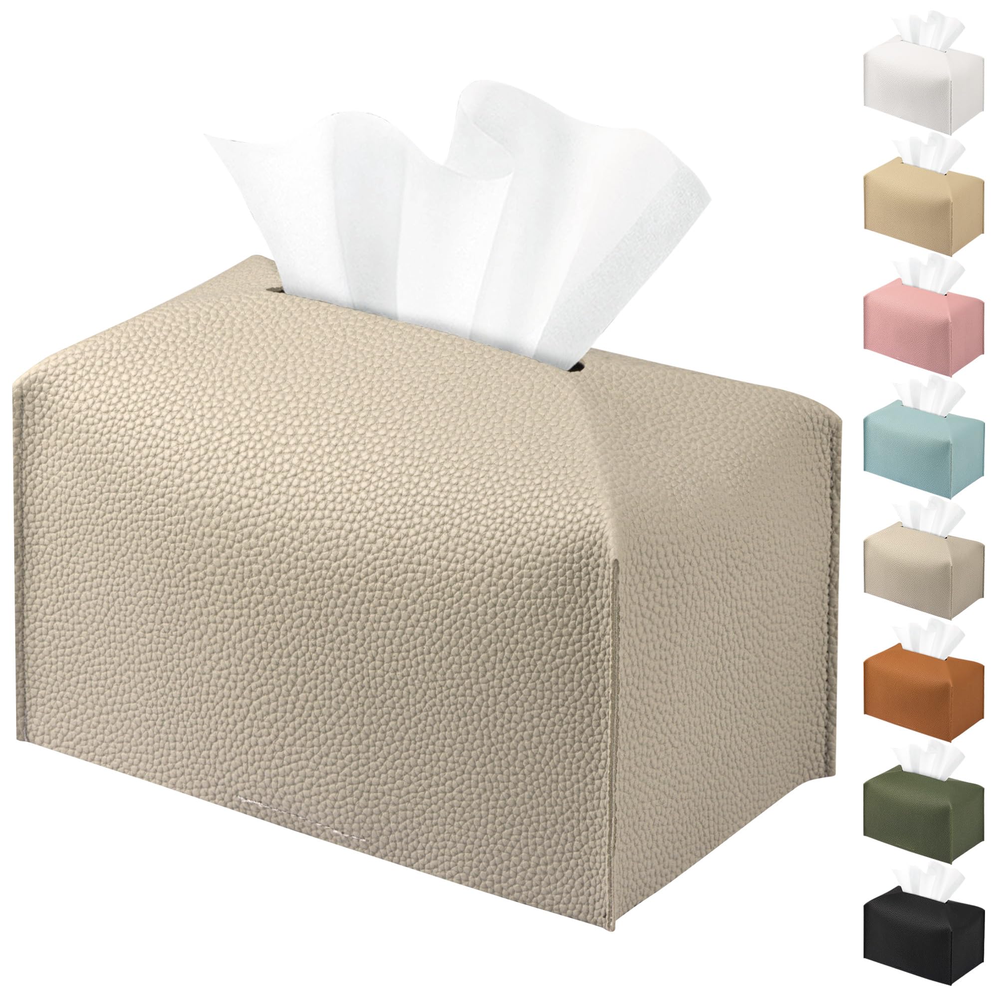 Boîte à mouchoirs pour comptoir de coiffeuse et chambre à coucher design chic
