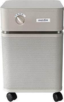 Austin Air HealthMate Standard Air Purifier, Sandstone - Advanced 4- Stage Filtration Air Purifiers For Home with Activated Carbon & Zeolite - Ideal as Air Purifiers for Bedroom, Model B400