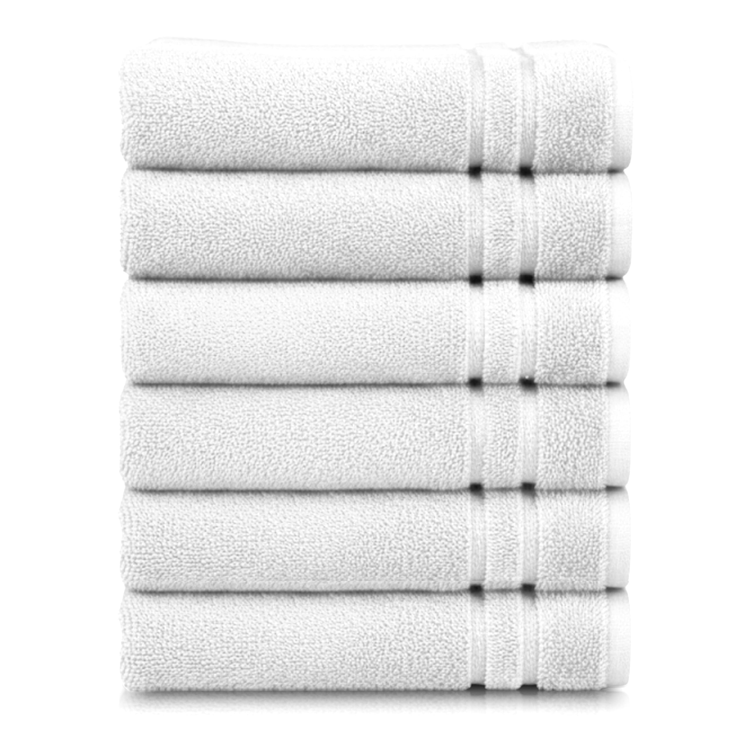 Egeria Micro Touch - Serviettes d'invité 30 x 50 cm - Douces et absorbantes - Pour salle de bain, toilettes d'invités et chambre d'amis - Taille compacte - Lavable en machine - Idéales pour un usage