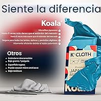 Vista 5 de Paño de Limpieza de Lentes Koala Microfibra Japonesa Paños de Limpieza de Gafas Limpiador de Lentes de Anteojos Limpieza de Lentes de Gafas