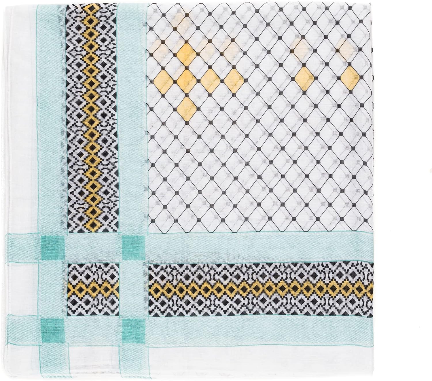 MELIFLUOS DESIGNED IN SPAIN Scarf for Women Lightweight Geometric Fashion For Summer Fall Scarves Shawl Wraps - Image 4