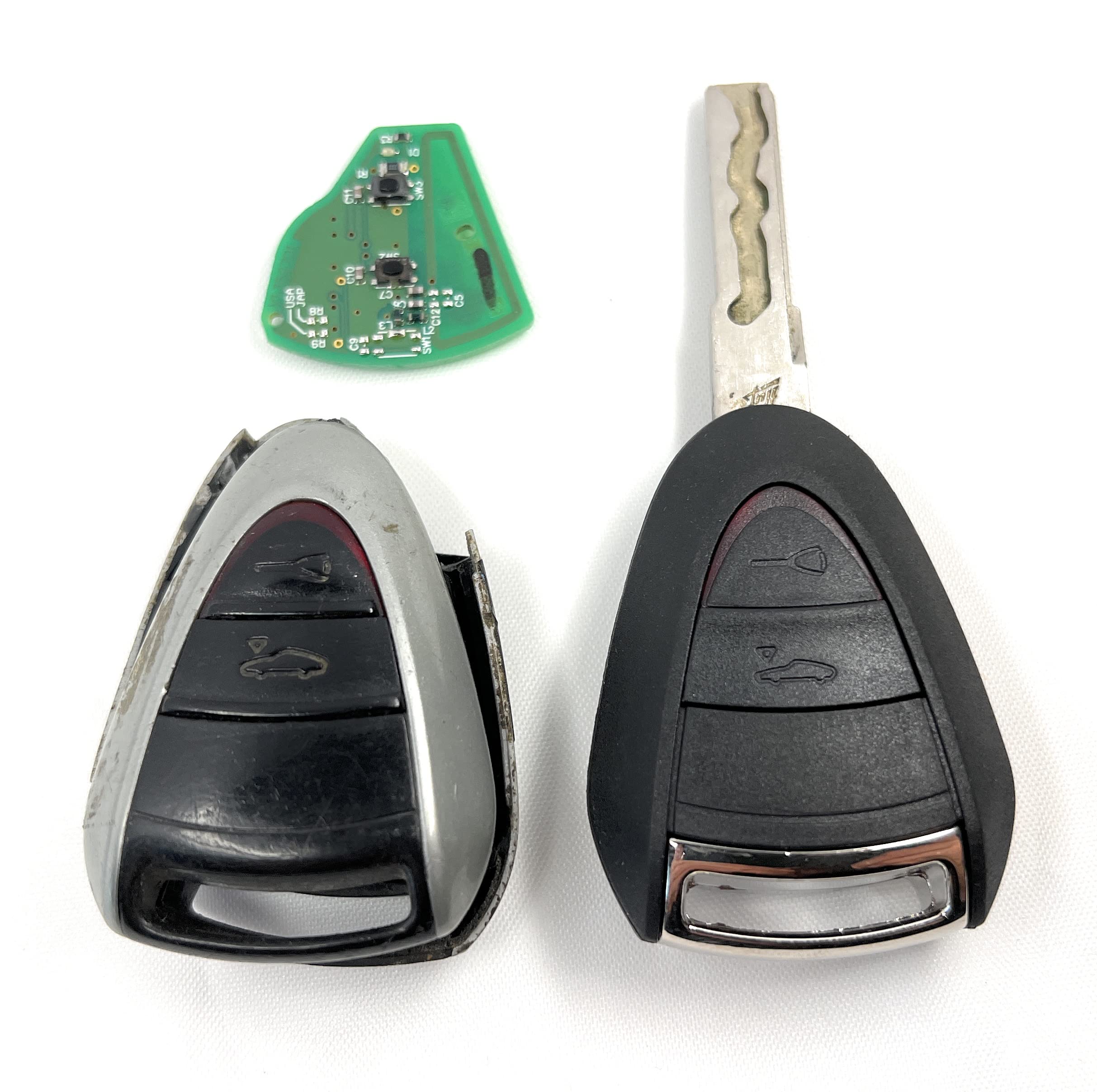 Boîtier clé Porsche 911 997 Cayman Boxster Cayenne remplacement télécommande - 2