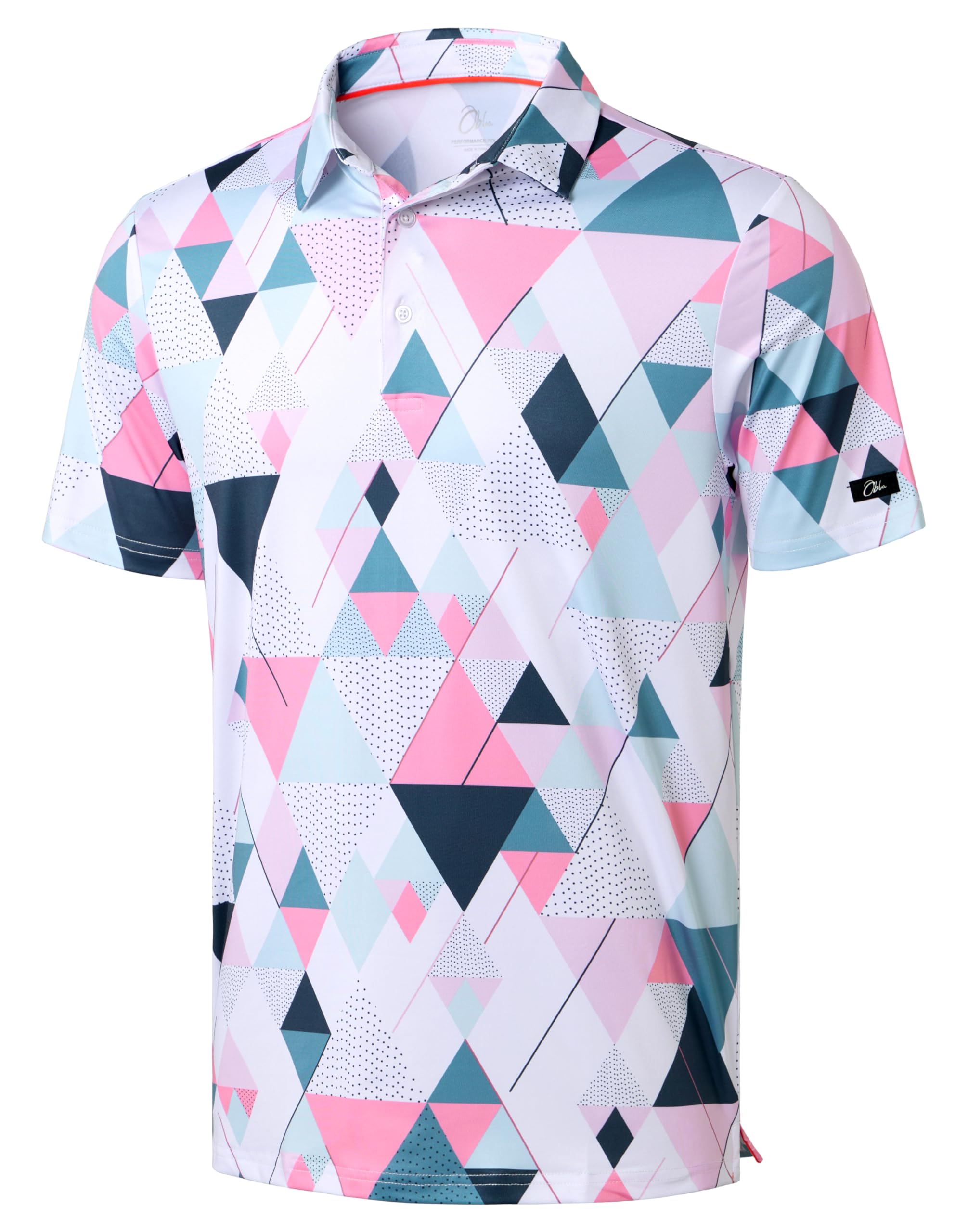 Dri Fit Custom Printed Collared Shirts Custom Dye Sublimation