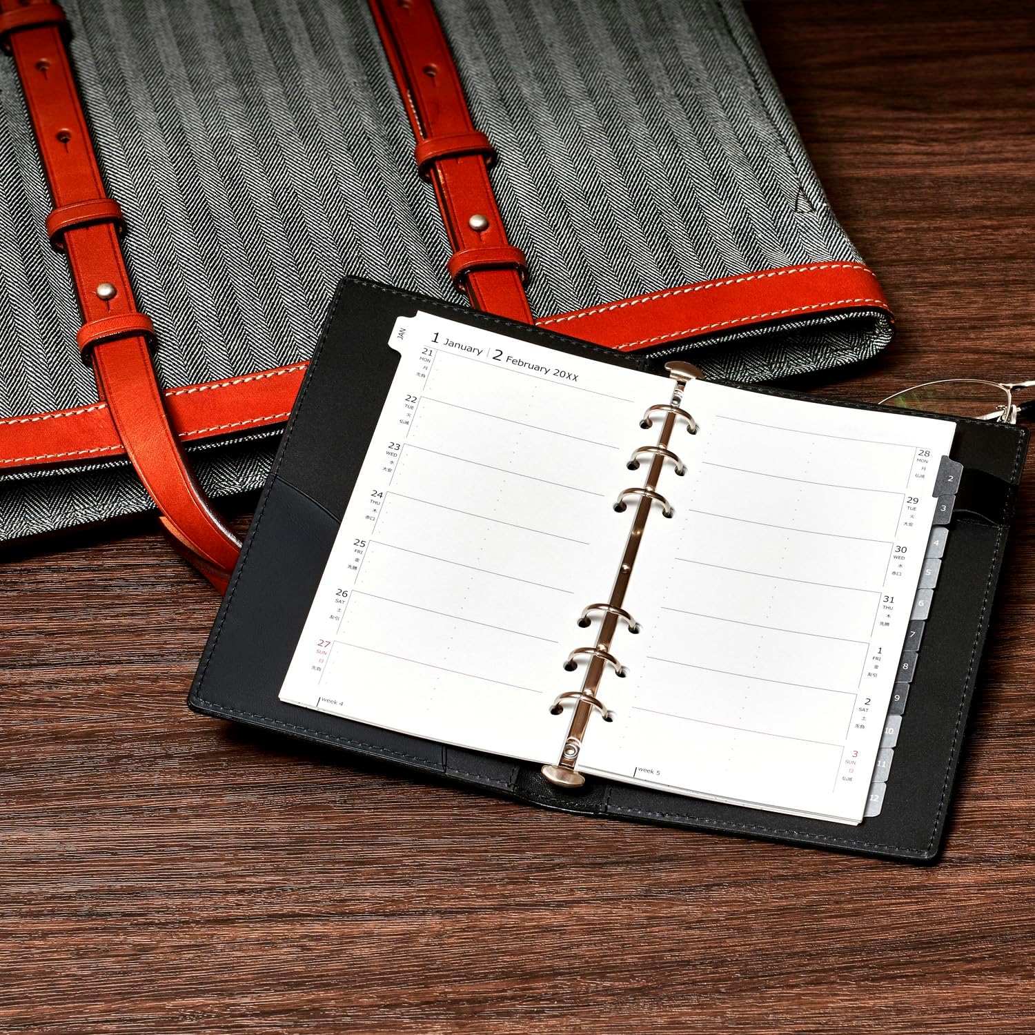Maruman DP175-26 Personal Organizer Refill, 2026, Bible Data Plan, Weekly 2 Weekly View, 6 Holes, Starts from January 2026