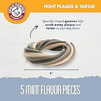 Vista 3 de Arm & Hammer Masticables dentales para perros Golosinas dentales para perros que luchan contra el mal aliento y eliminan placa y sarro sin