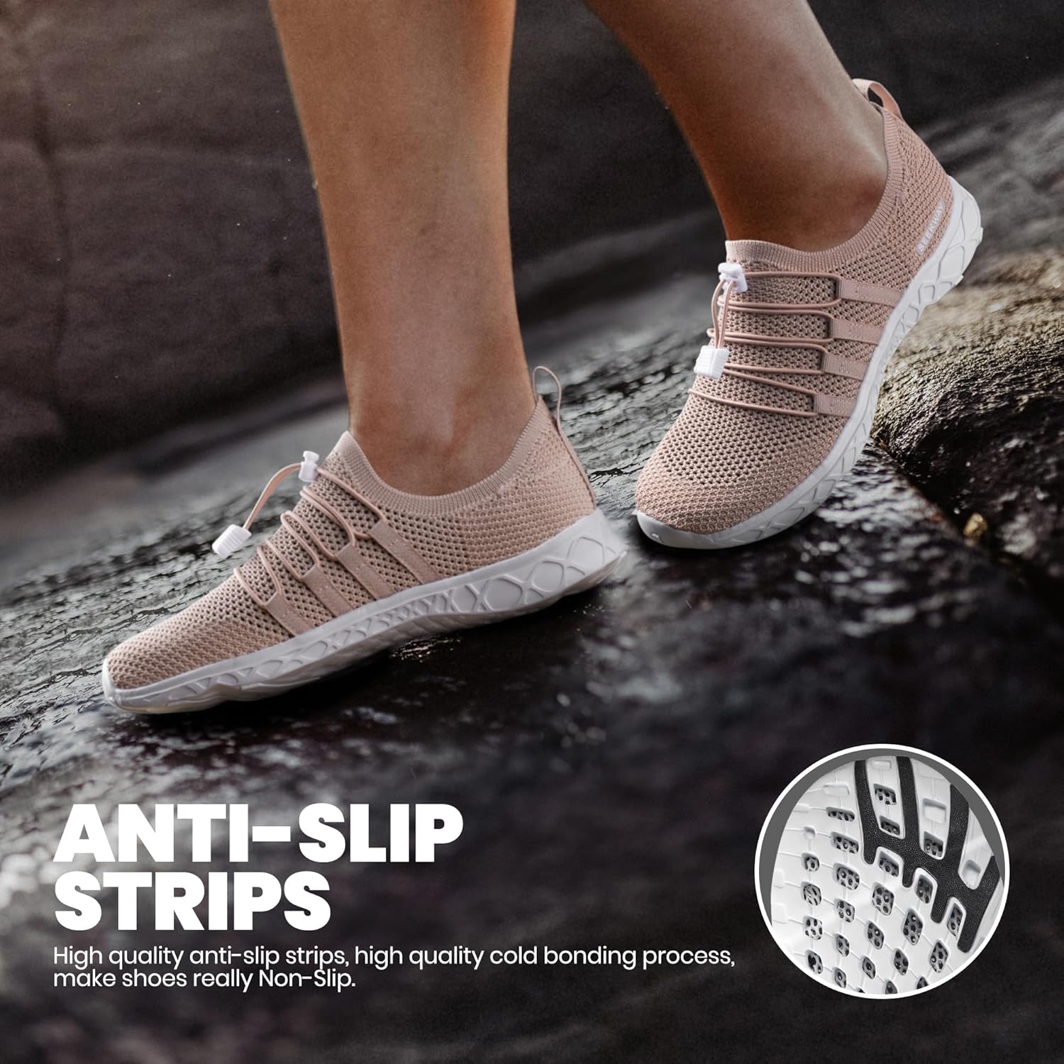 SEEKWAY Mens Womens Water Shoes Quick Dry Aqua Shoes Barefoot for Beach Surf Hiking Pool Water Sports - Image 6