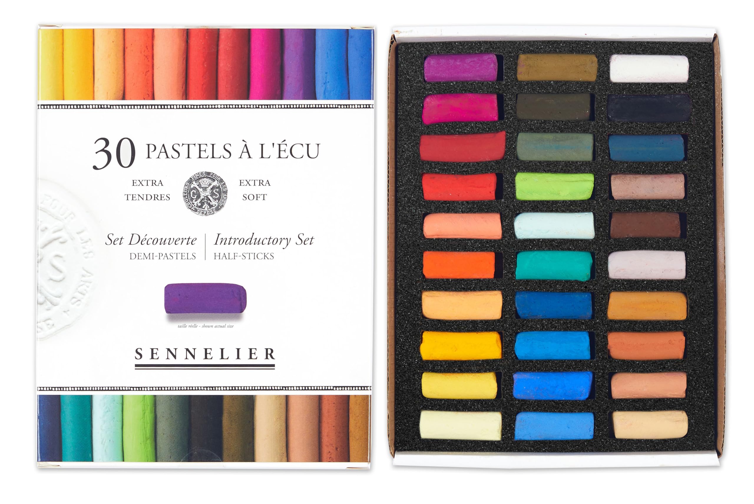 Amazon.com: SENNELIER Extra-Soft French Half Pastel Professional