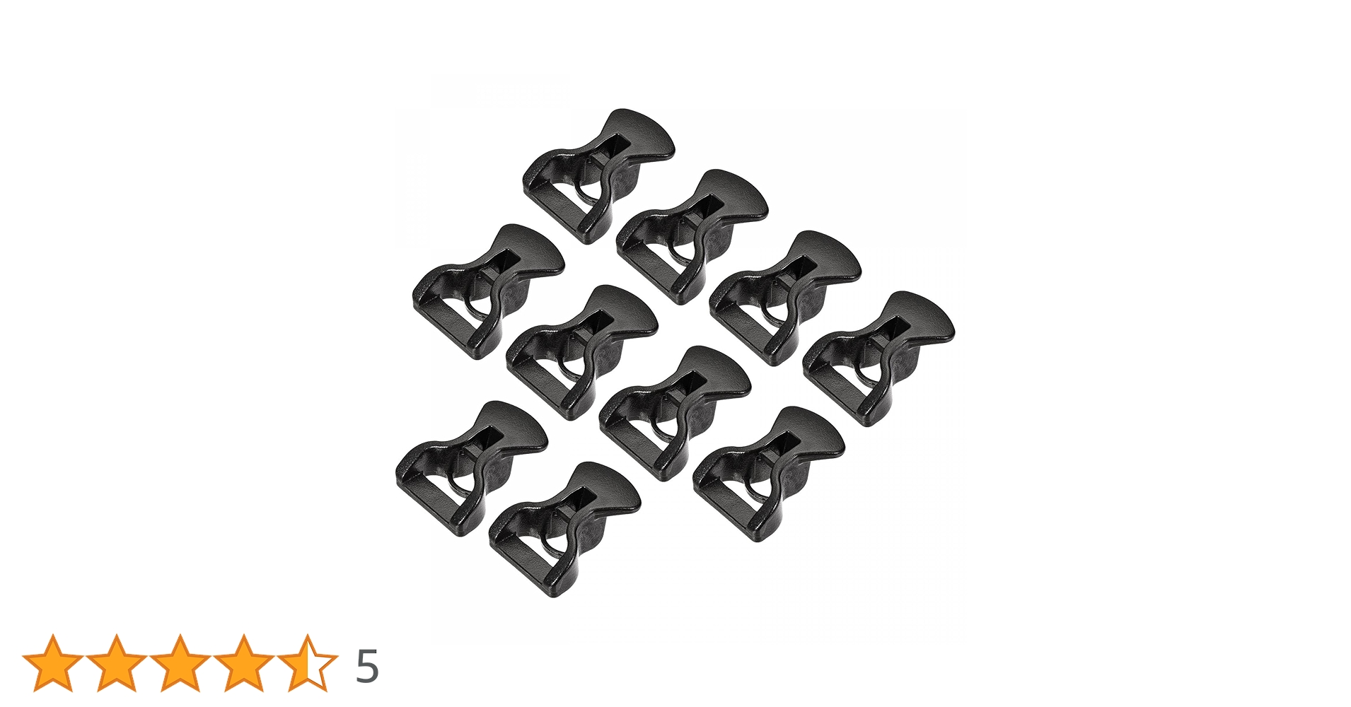 Amazon | uxcell テントロープバックル プラスチック ガイライン