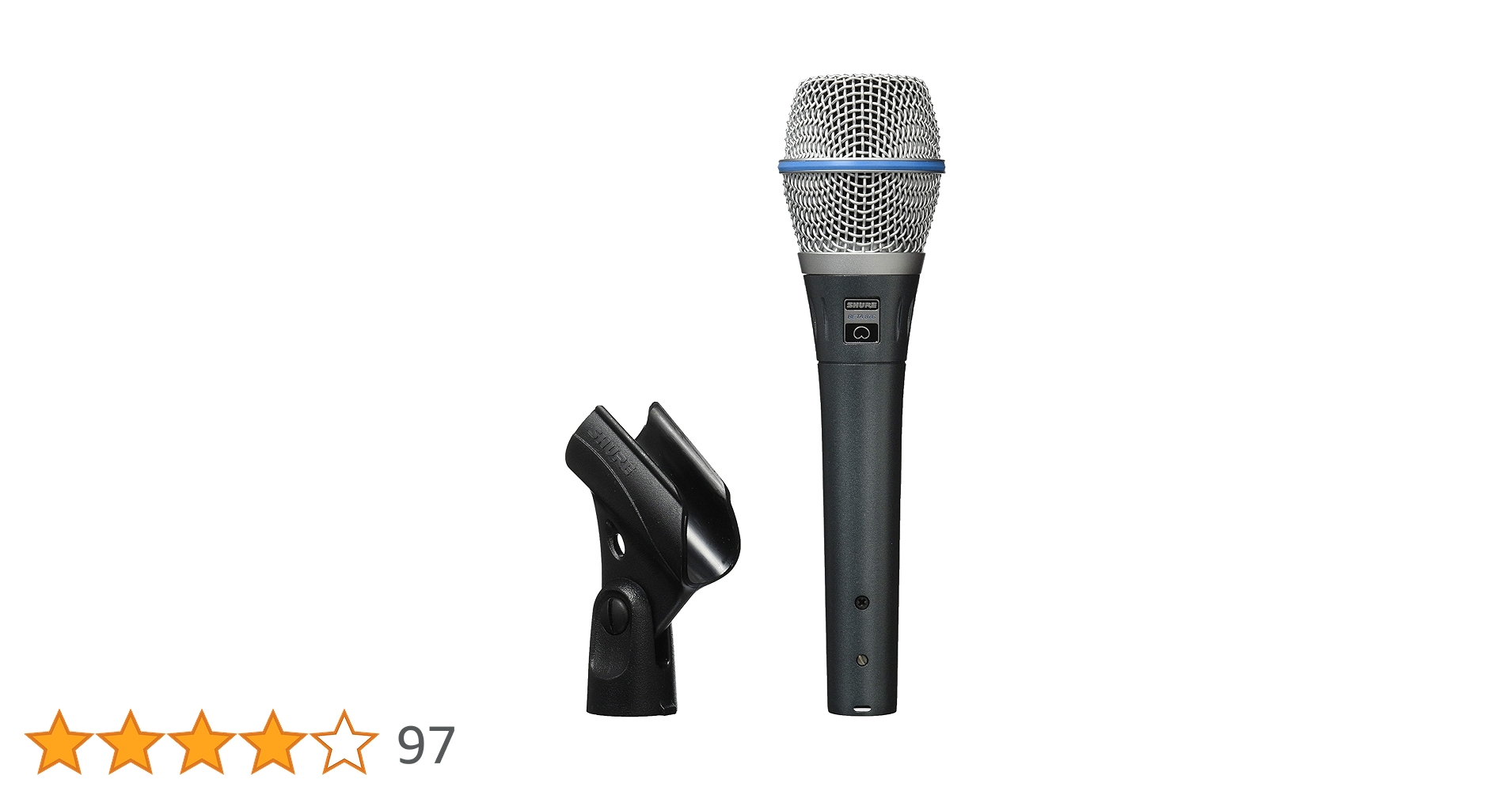 Amazon | SHURE シュア BETA87C-X コンデンサー マイク