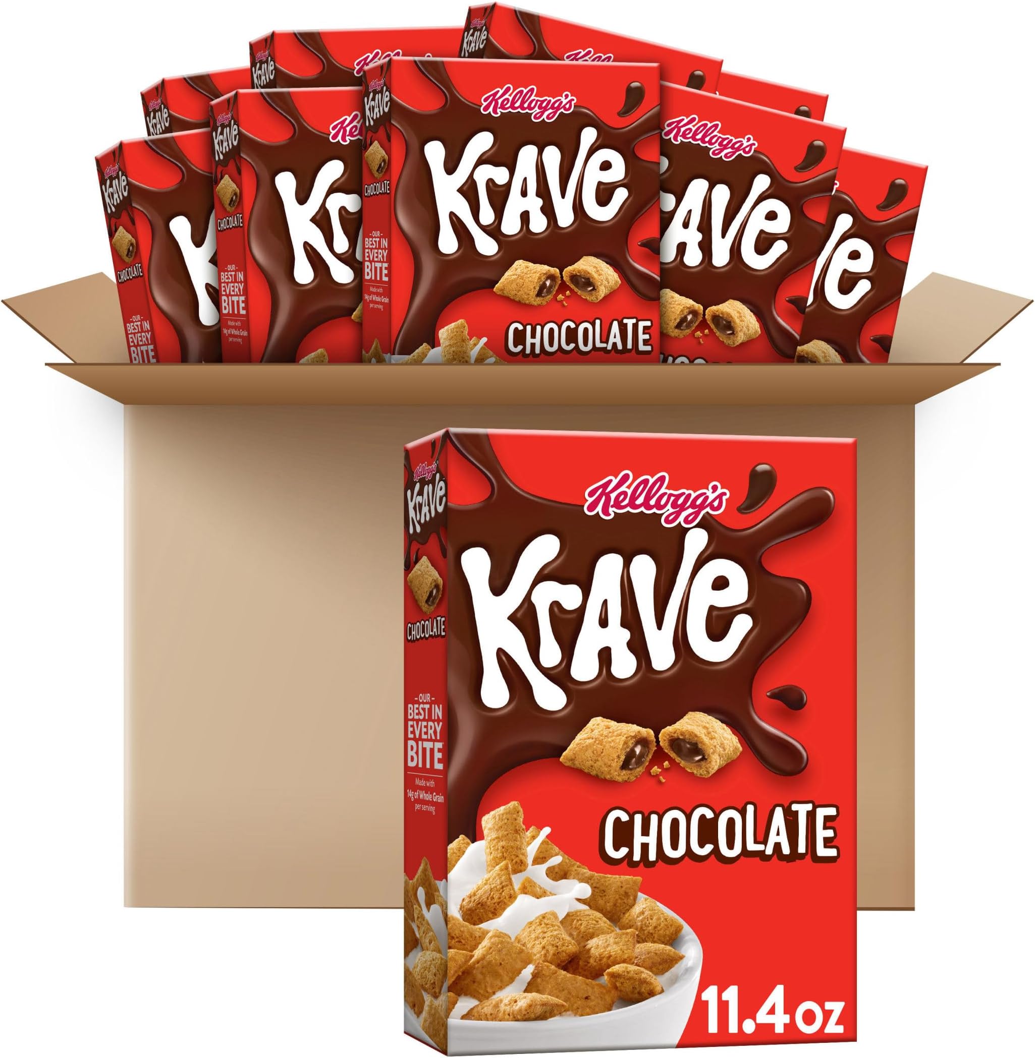 Chocolate Cold Breakfast Cereal 11.4oz 10 Count