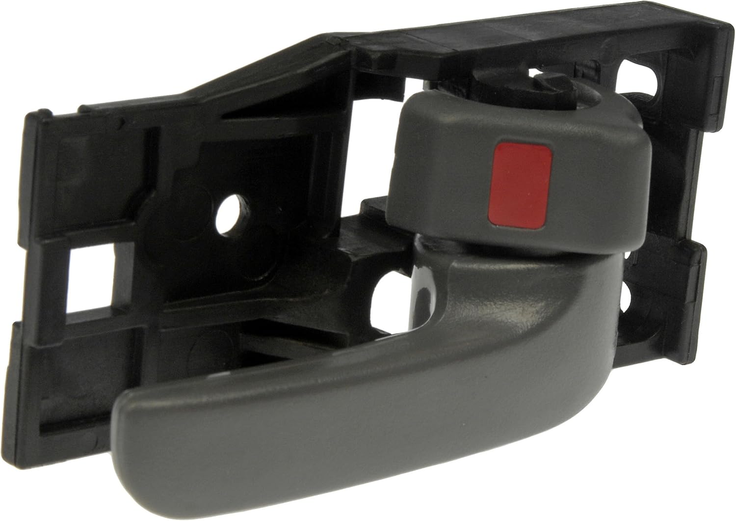 Dorman 81221 Front Passenger Side Interior Door Handle Compatible with Select Toyota Models, Smooth; Gray