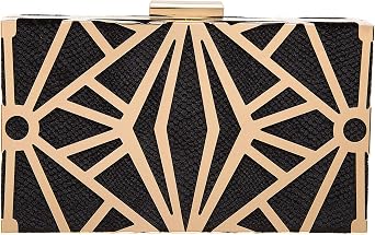 CARIEDO Velvet Evening Clutch Purse for Women Metal Frame Wedding Party Bag