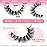 GVEFETIEE Cat Eye Lashes 8 Pairs Mink False Eyelashes Natural Look Soft Faux Mink Lashes Fluffy Wispy Lashes Handmade Lightweight Fox Eye D Curl Comfortable Clear Band Eyealshes