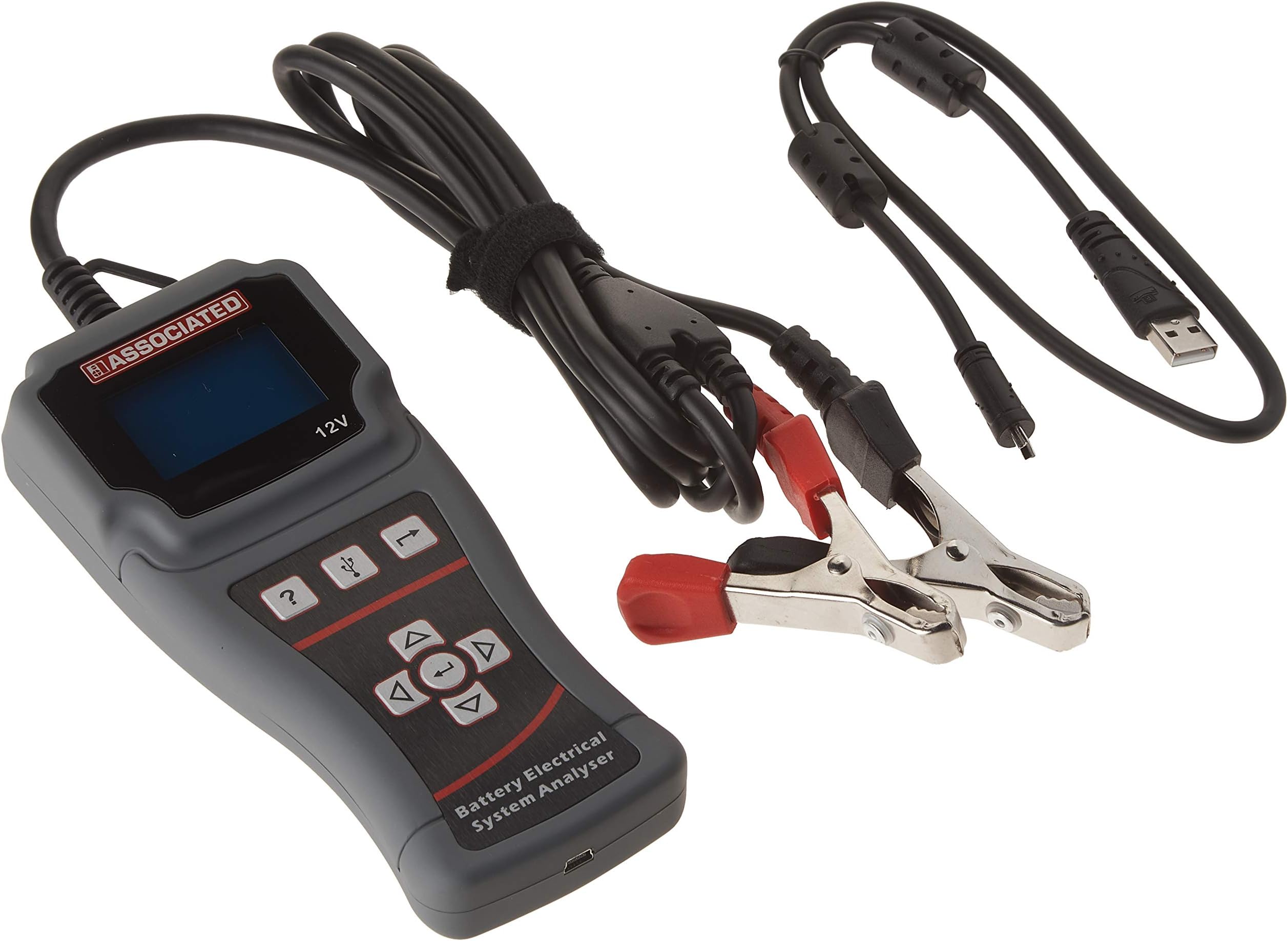 Associated Equipment Corp 12-1012 Digital Battery Electrical System Analyzer Tester With