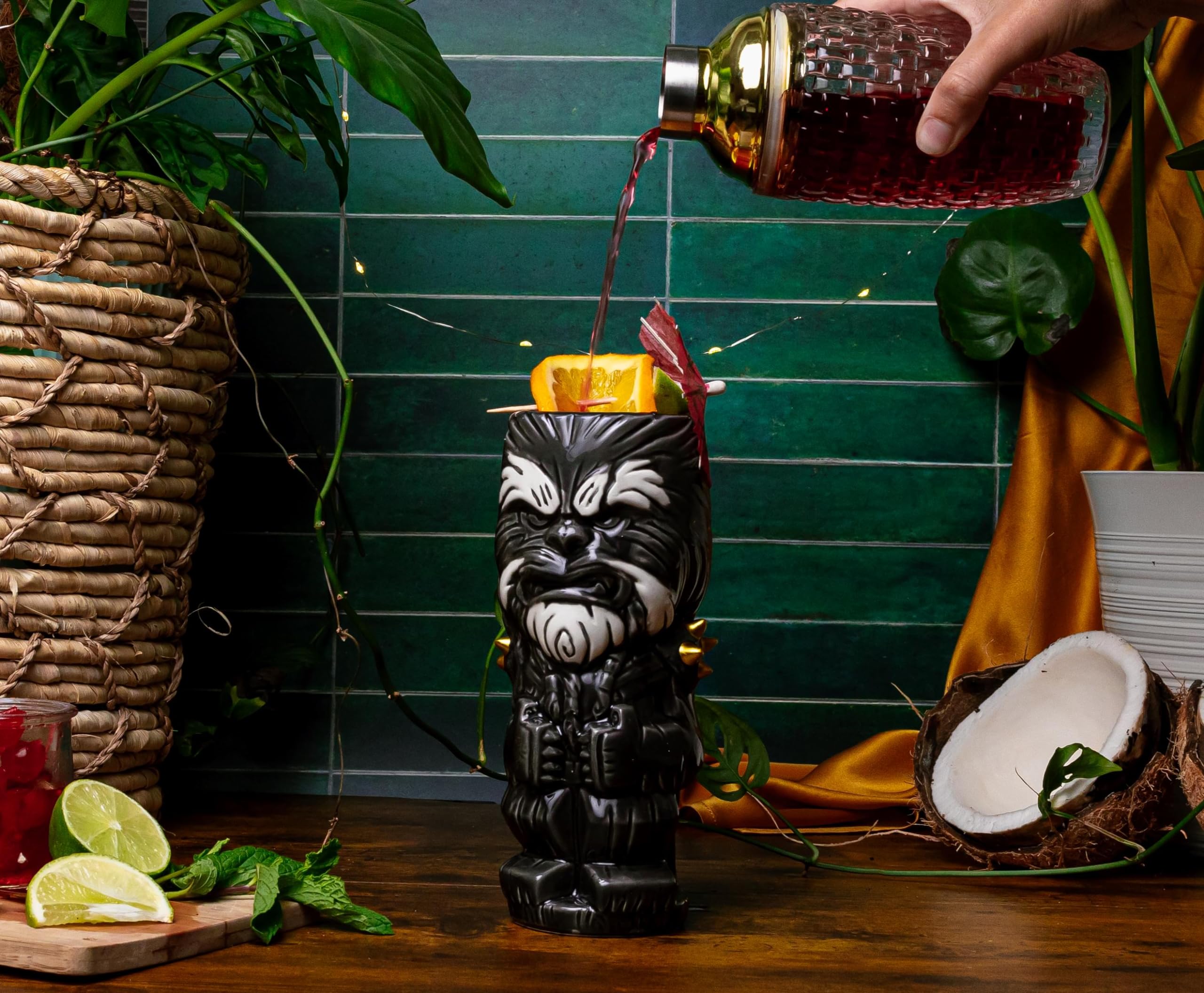 STAR WARS Geeki Tikis Tazza Krrsantan Da The Book Of Boba Fett - Ceramica, 22 Once, Idea Regalo Per Fan
