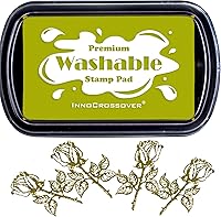 Vista 9 de Almohadilla de tinta lavable, sellos para niños, manualidades para niños, kit de huellas de patas, kit de huellas de bebé, almohadillas para sellos