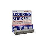 PUMIE Pumice Scouring Stick (1 Pack) - Extra Strong, Heavy Duty Pumice Cleaning Stone for Bathroom, Kitchen, Grill - Scouring Stick for Cleaning Pool, Rust, Stains & Hard Water Rings