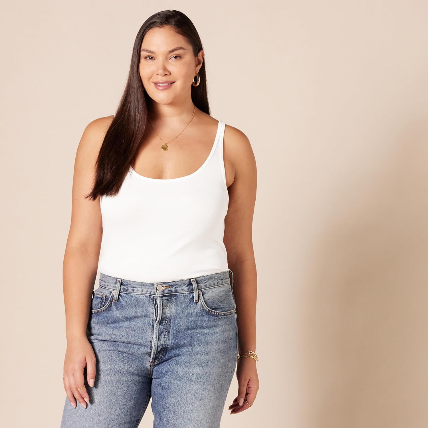 Amazon Essentials Women's Slim-Fit Thin Strap Tank Top - Image 7