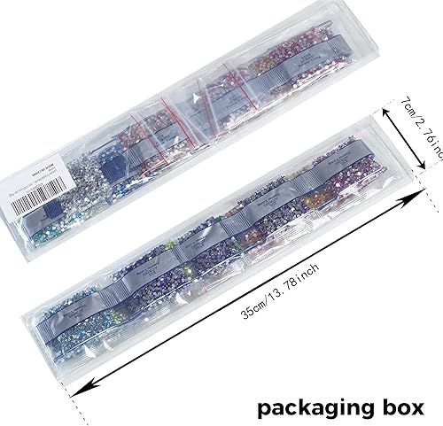 Miniatura 4 de Cuentas de pintura de diamantes de imitación, accesorios y herramientas para pintura de diamantes, diamantes de imitación para maquillaje, 20