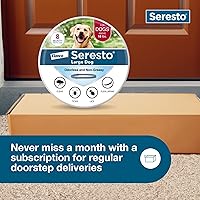 Vista 6 de Seresto Perro grande para perros de más de 18 libras. y collares de tratamiento y prevención de pulgas y garrapatas de Seresto para gatos