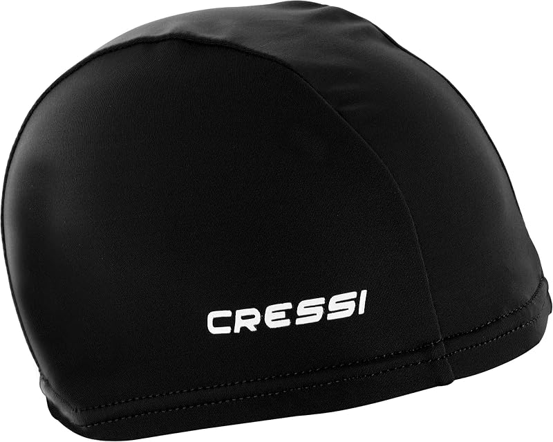 Gorro de natación Cressi Super Elastane Stretch para adulto - Secado rápido, protección UV cómoda – Diseñado en Italia