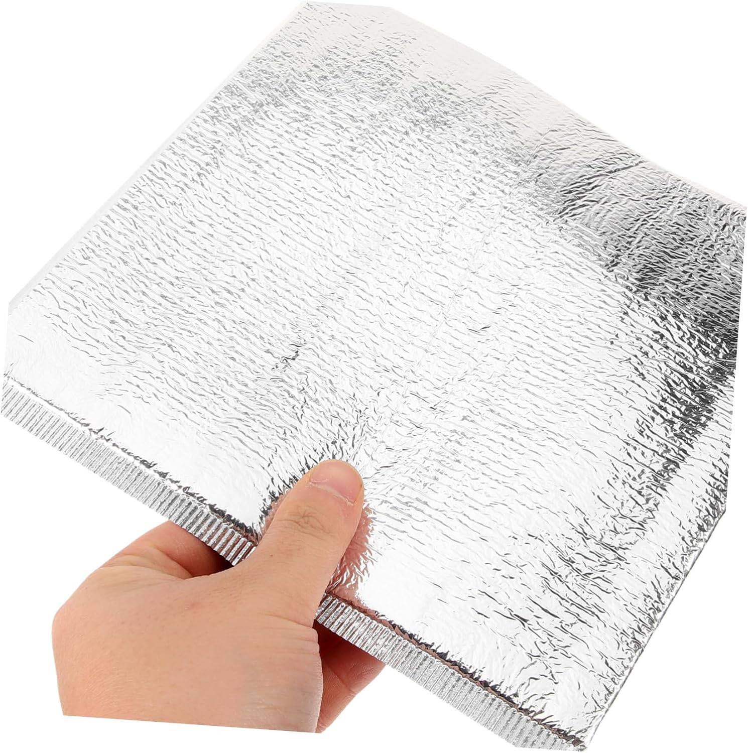 Ciieeo 50pcs Aluminum Insulation Bag Insulated Food Bag Portable Insulated Pouch Outdoor Supply Take-out Food