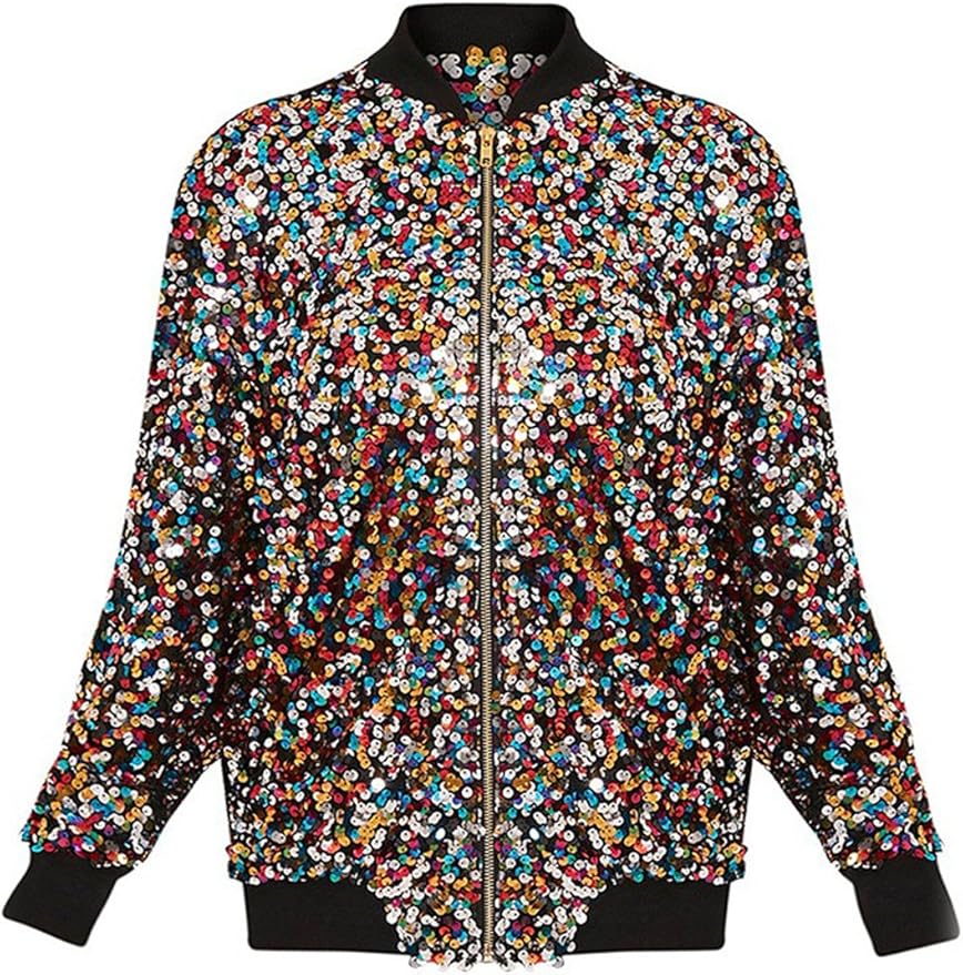 Multi coloured sequin jacket Clearance