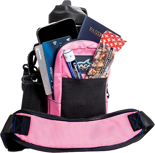 Miniatura 5 de Hydro Carrier - Bolsa pequeña de 32 onzas para botella de agua aislada con asa de transporte, correa para el hombro, cartera y dos bolsas, el