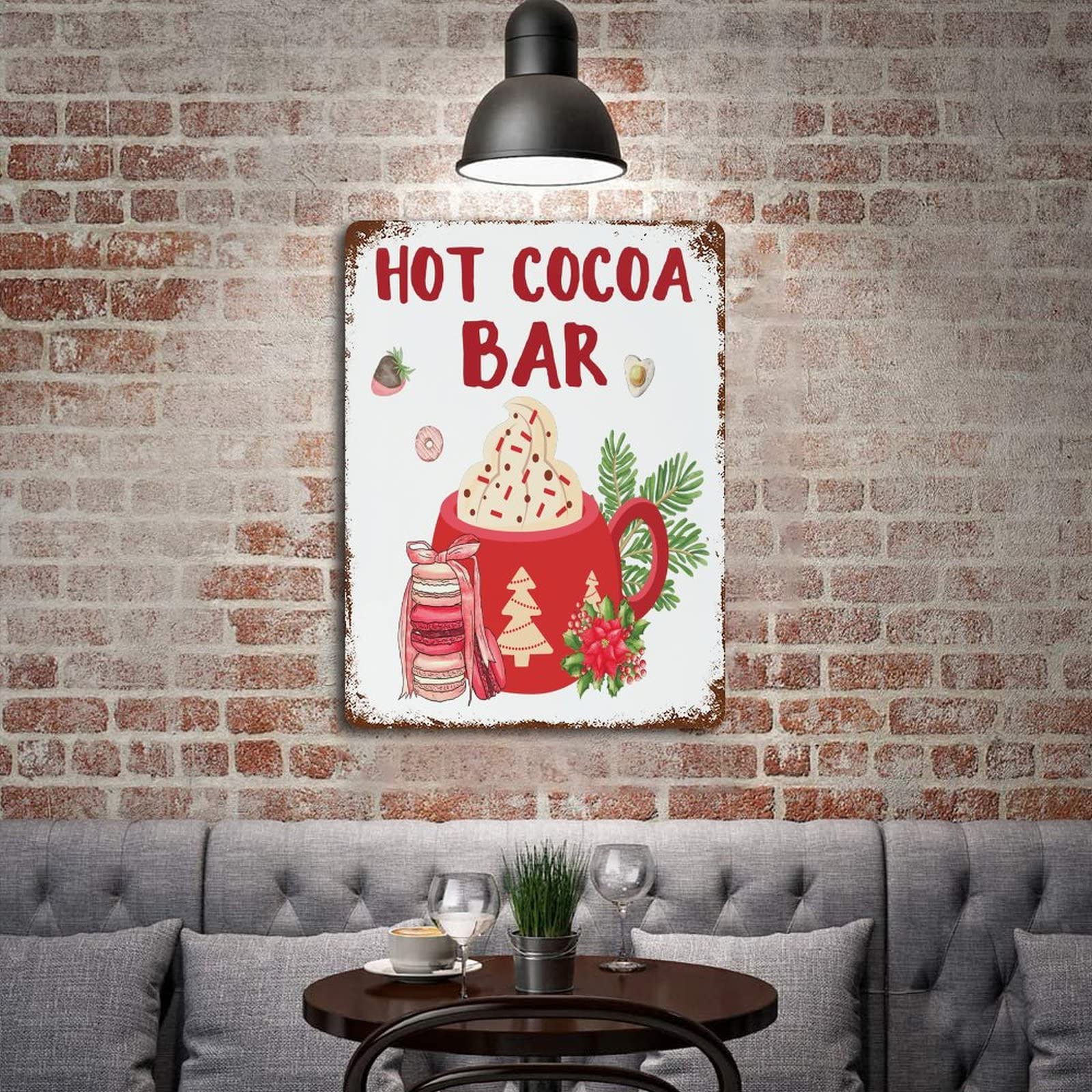 Targa In Metallo Snack Shack - 40,6x10,2 Cm - Cartello Vintage Per Parete, Bar, Cucina, Garage - Arredamento Rustico