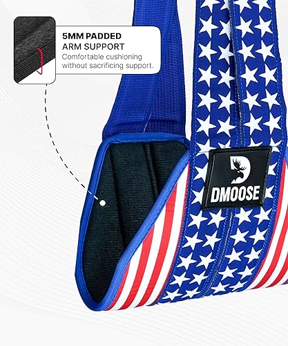 Miniatura 5 de DMoose Fitness Correas colgantes para abdominales para barra de dominadas y entrenamiento de fuerza central, correas de ejercicio acolchadas suaves