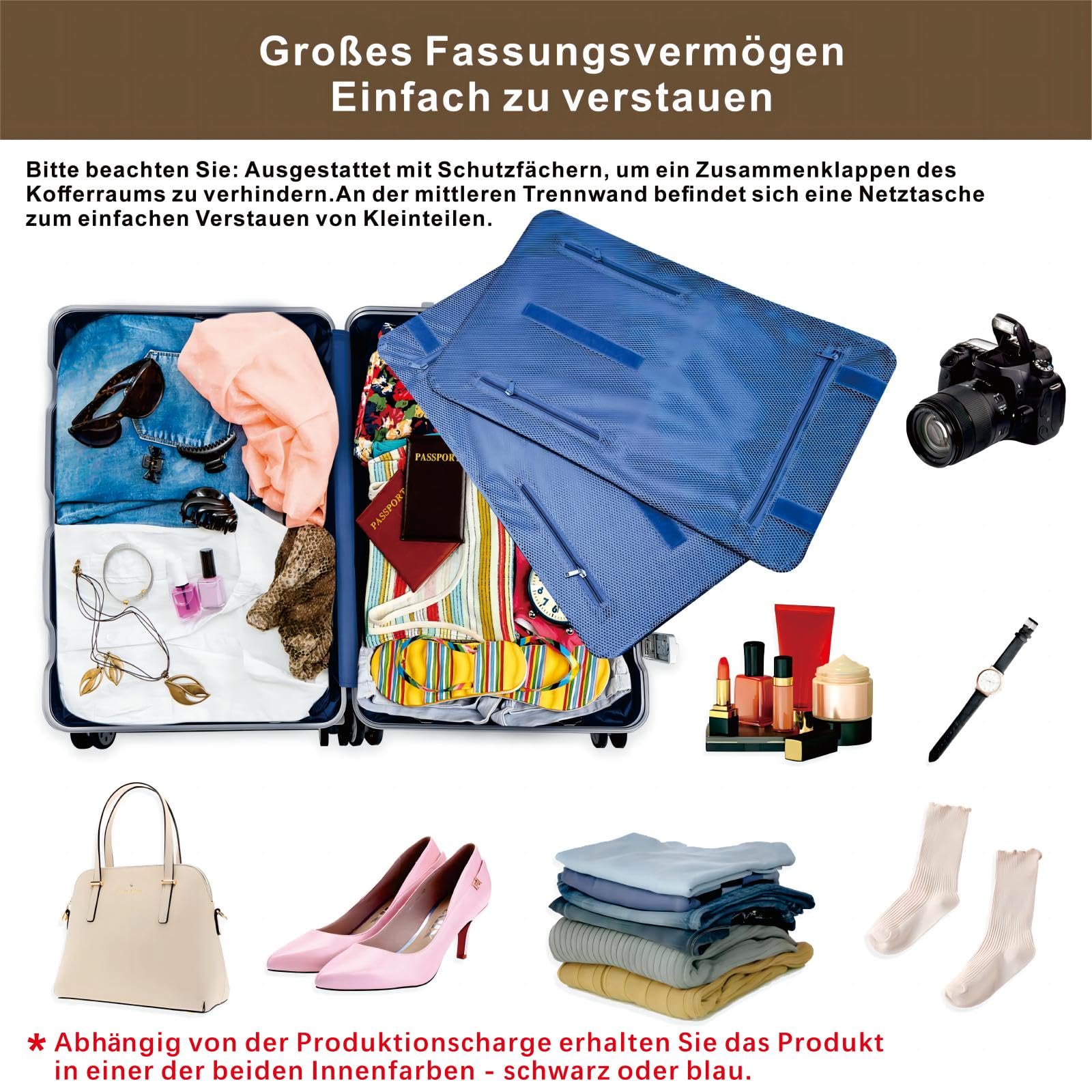 Aoliwei Valigia da viaggio in alluminio, con manico telescopico, TSA, 4 ruote, argento, m, Trolley rigido in alluminio con ruote orientabili