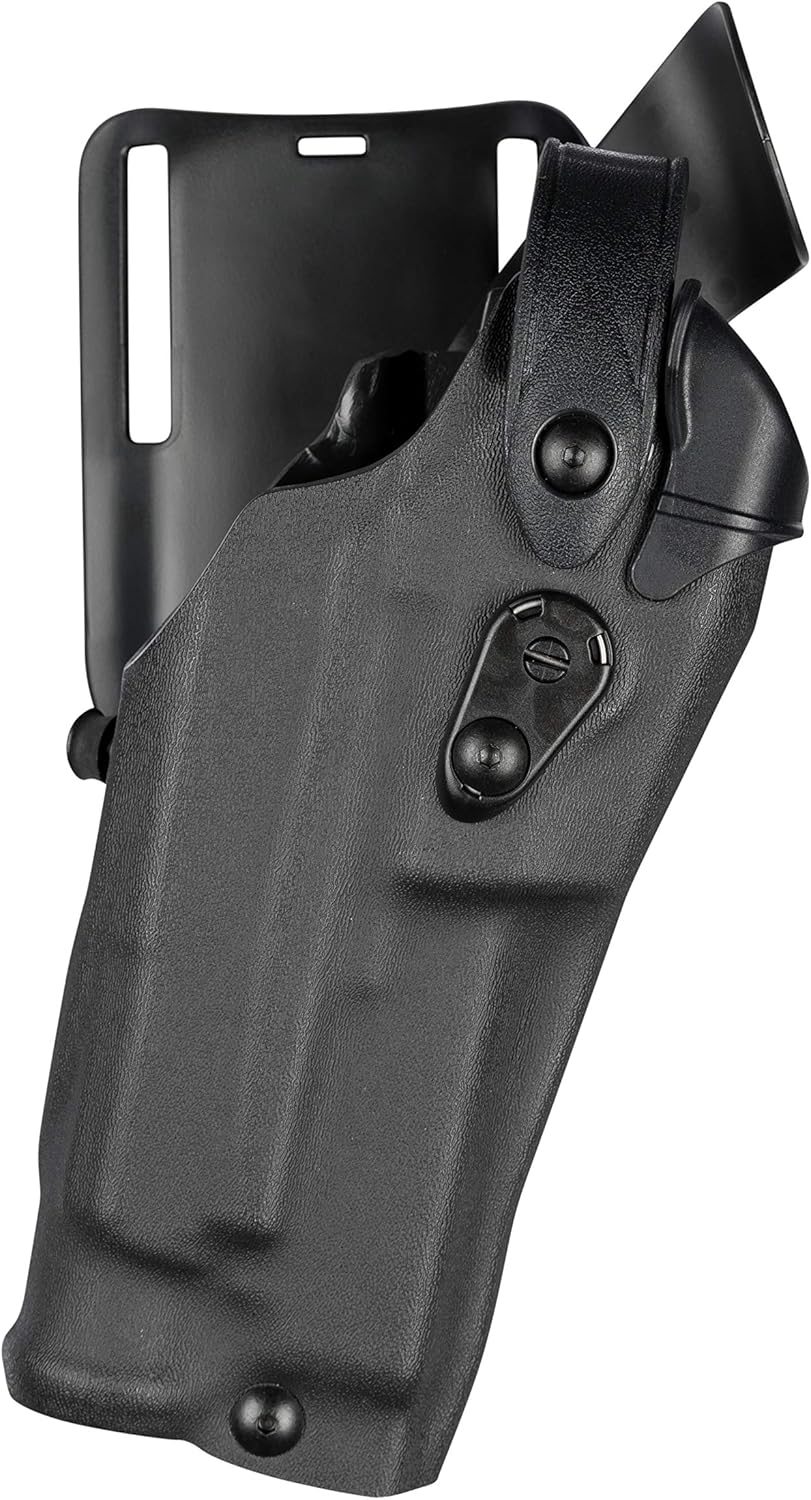 Safariland 6365RDS Level Three Retention Duty Holster, Red Dot Sight Compatible, STX Basket Weave Black, Right Hand, Fits: Glock 19/23 Surefire X300U