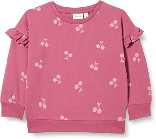 Name It Girl's Nmftrina Ls SWE Top Unb Pb Sweatshirt