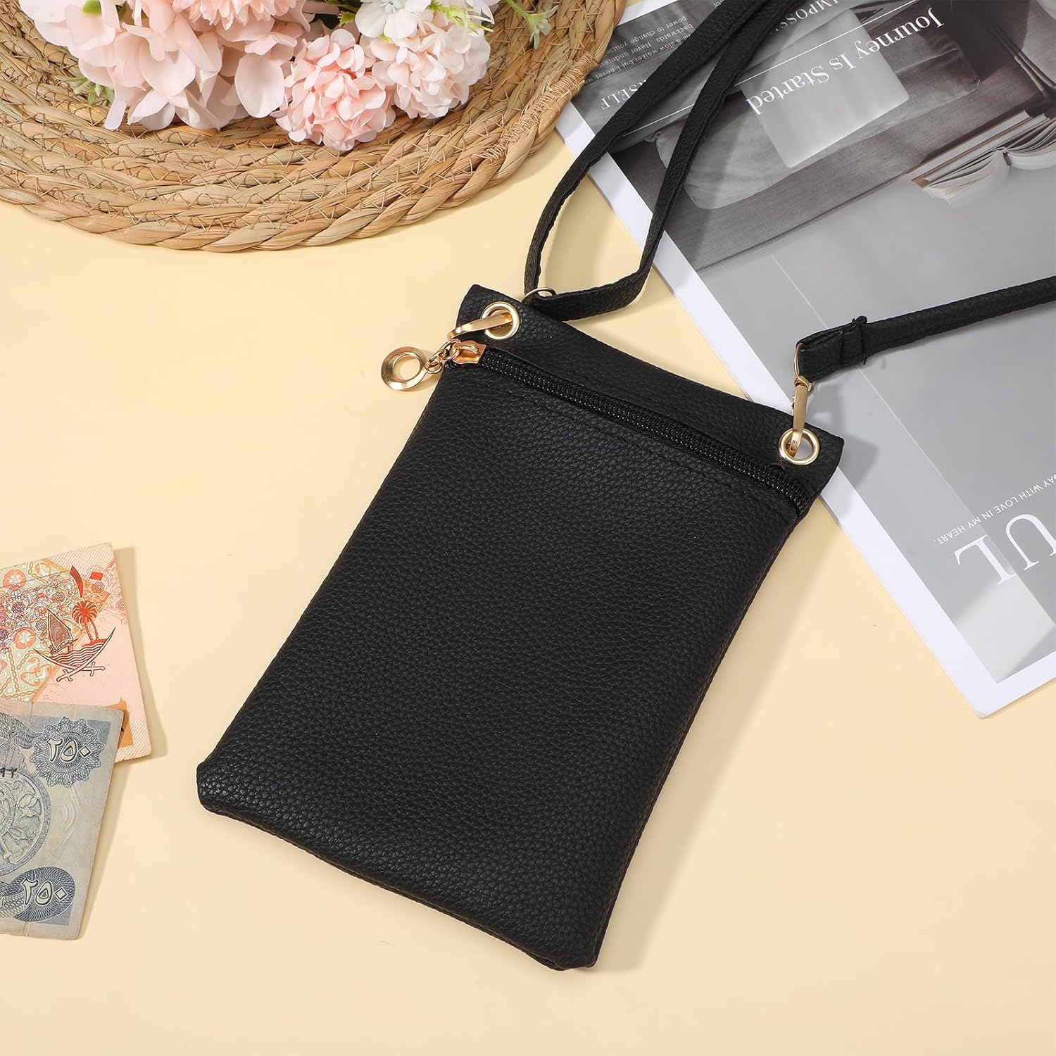 Hecila Crossbody Phone Bag Phone Bag,Crossbody Purse Bag Small Shoulder Bag image 3