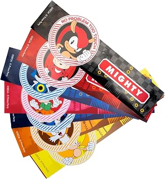 Classic Sonic Party Pack - Licensed Decorations & Tableware (Deluxe Pack for 8 Guests)