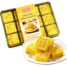 WEIJUEJIYI Osmanthus Millet Cake 9.45 oz,Chinese Dessert, No Preservatives